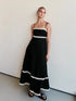 'Araceli' Spaghetti Strap Maxi Dress - Celes Fashion